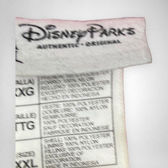 DISNEY PARKS XXL Minnie Mouse‎ Plush Fleece Hooded Jacket - Picture 7 of 9